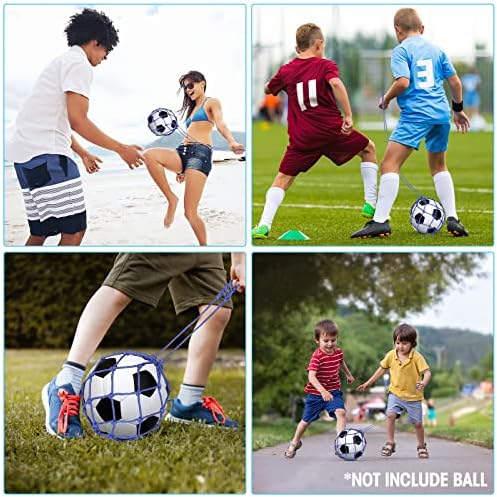 כדורגל ג 'אגלינג בעיטת מאמן נטו לילדים עיצוב כדורגל כדור באנג' י אימון הטוטנות נטו כדורגל בעיטת