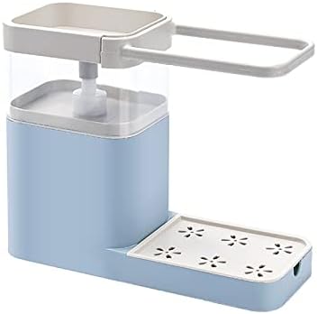 ניקוז כלים קטנים של Cakina שיתאים לכיור המטבח כיור מים נקיים ארגז לחץ עם מוט מגבת מדף מגש מדף נוזל תיבת