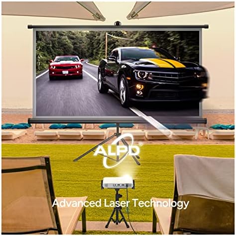 מקרן כיס מיני אולטרה נייד חכם 300 ANSI Lumen 1080p Wi-Fi מאפשר קולנוע נייד