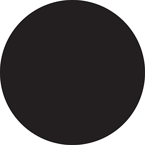 קלטת לוגיקה דל615 ו מלאי מעגל תווית, 4 קוטר, שחור
