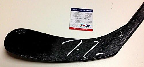 ג'ורדן אברלה חתום הוקי מקל PSA/DNA COA אוטומטי ניו יורק תושבי האי U68710 - מקלות NHL עם חתימה
