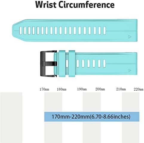 Bandkit 26 22 20 ממ רצועת Watchband עבור Garmin Fenix ​​7x ， Fenix ​​7 ， Fenix ​​7S שעון חכם שחרור מהיר שחרור