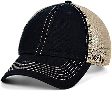 '47 מכמורת ריקה לנקות כובע סנאפבק שחור מתכוונן