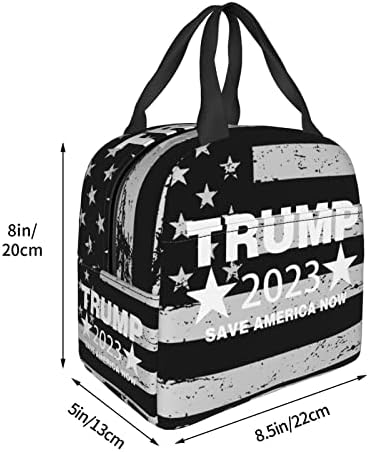 SWPWAB TRUMP 2023 הציל את אמריקה לנייר נייד נייד לשימוש חוזר.