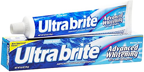 Ultra Brite מתקדם משחת שיניים משחת שיניים מנטה 6 גרם