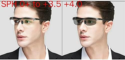 אלומיניום מגנזיום מולטיפוקלי עדשת קריאת משקפיים גברים פרסביופיה רוחק דו מוקדי משקפיים שמש פוטוכרומי