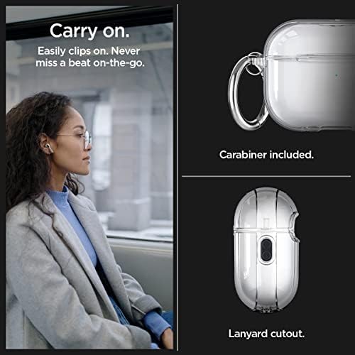 Spigen Ultra Hybrid המיועד ל- AirPods Pro Decurepent Case Cover - Crystal ברור