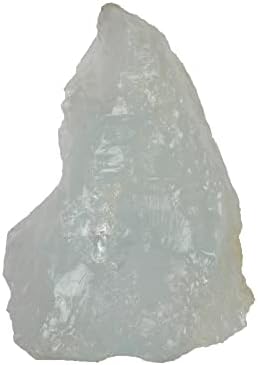 Gemhub 131.6 CT טבעי גדול קריסטל רייקי צ'אקרה אקווה שמיים אקוומרין אבן חן רופפת לריפוי קריסטל, מדיטציה ורייקי