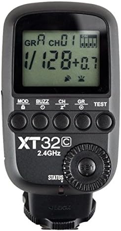 Godox XT32-C 2.4 גרם פלאש פלאש לשליטת חשמל אלחוטי, סנכרון במהירות גבוהה 1/8000, 32 קבוצות ערוץ 16 עבור