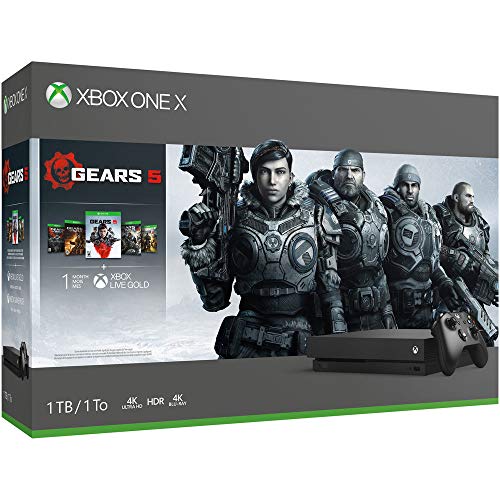 Microsoft CYV-00321 Xbox One X Gears of War 5 צרור עם Xbox One Controller Gears 5 Kate Diaz Edition Limited