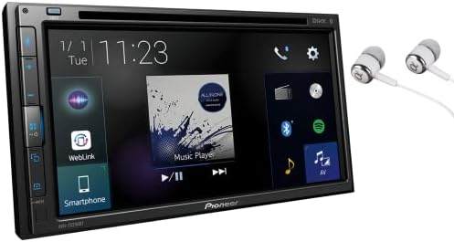 Pioneer 7 תצוגת WVGA, Apple Carplay, Android Auto, Bluetooth מובנה, Mode Apparadio, Pandora,