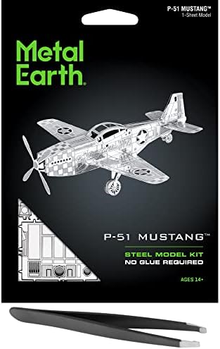 מתכת כדור הארץ עמ ' - 51 מוסטנג 3 ד מתכת דגם ערכת צרור עם פינצטה קסם