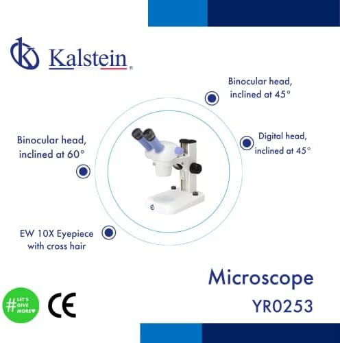 מיקרוסקופ סטריאו קלשטיין עם תאורת השתקפות לד תכונות מתקדמות, ביצועים נוחים, יציבים ואמינים המספקים