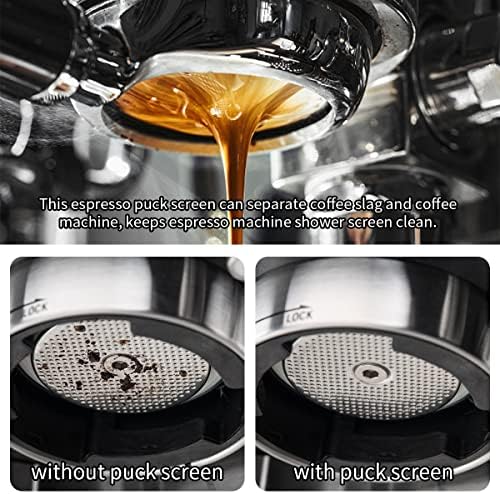 אספרסו פאק מסך צ ' וקסילה 1.7 עובי 100 סים מסנן עדינות לשימוש חוזר מסנני נירוסטה קפה מסנן דיסק פאק מסך עבור