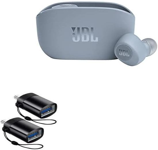 כבל WoxWave תואם ל- JBL Vibe 100 TWS - USB -C ל- PortChanger, USB Type -C OTG USB מחזיק מפתח נייד ל- JBL VIBE