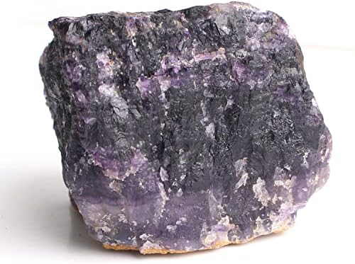 ZD1226 1PC 500-1500G גדול סגול גולמי גולמי פלואוריט קוורץ קריסטל סלע רייקי ריפוי אבן ריפוי אוסף מינרלים