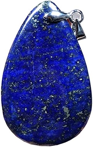 טבעי מלכותי כחול ליפיס לאזולי אבן נדירה תכשיטים תליון לאישה גבר אהבה עושר רייקי מזל מתנה קריסטל