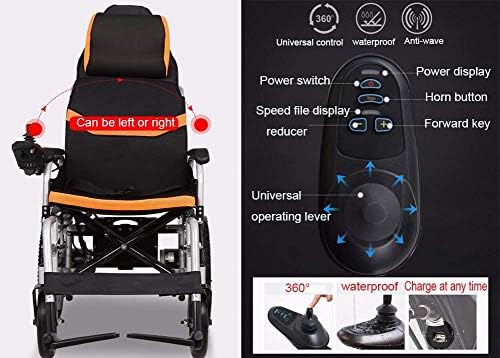 אופנה נייד כיסא גלגלים כבד החובה עם משענת ראש מתקפל וקל משקל נייד כיסא עם חגורת בטיחות חשמל או מניפולציה ידנית