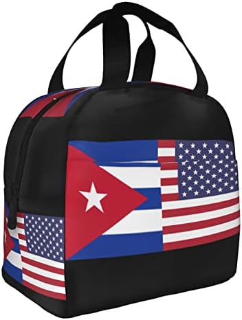 דגל SWPWAB America Cuba דגל נייד נייד לשימוש חוזר.