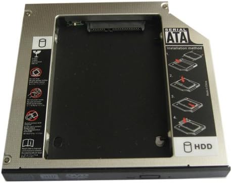 כונן קשיח שני גנרי HDD SSD Caddy עבור Dell Inspiron 1318 Dell XPS 1310 Sony 0P7464 DW-D56A DW-Q58A