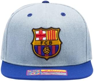 מאוורר דיו ברצלונה 'נירוונה' מתכוונן סנאפבק כובע / כובע / כחול / ג ' ינס