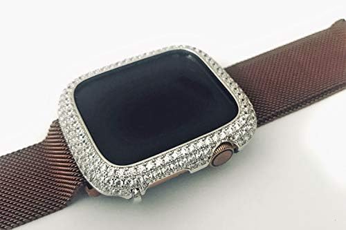EMJ לסדרה 4,5,6, SE Apple Watch Watchling Bling Bling Zirconia Lab יהלומים