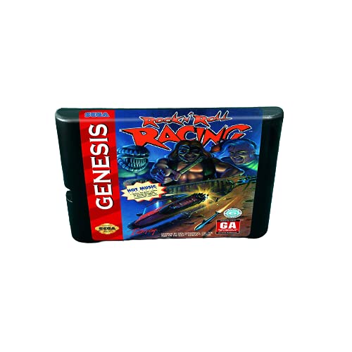 Aditi Rock n 'Roll Racing - 16 סיביות מחסנית משחקי MD עבור קונסולת Megadrive Genesis