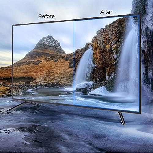 טלוויזיה מסך מגן 32 -46 אנטי כחול אור מסך מגן לסנן כחול אור בוהק, לגרד עמיד ולהפחית מתח עיניים, עבור עבור מעוקל/שטוח