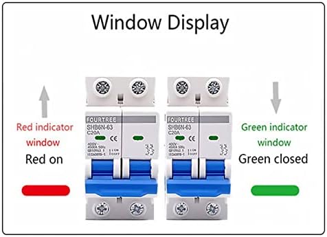 UNCASO 1/2/3/4 מוט DIN RAIL RAIL מפסק מפסק אוויר מתג אוויר תיבת חלוקה תיבת ציוד מכני הגנה על מנוע