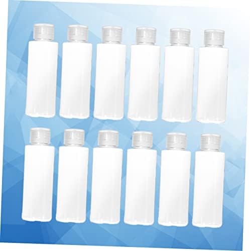 מיקינונה 12 יחידות סבון ברור מתקן מיכל פלסטיק מקצף בקבוקי חריפים בקבוקי מטרה בקבוקי נוזלים בקבוק בקבוק