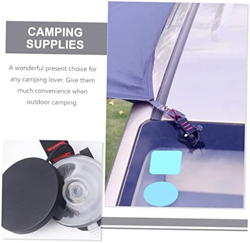Besportble 10 PCS אוהל מתקין וו כוס יניקה כוס וו קולב קולב אגרוף אגרוף קולב נסיעות בחינם מכונית