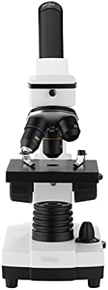 מיקרוסקופ 64-640 מיקרוסקופ ביולוגי מקצועי למעלה / למטה מיקרוסקופ חד-עיני לסטודנטים חינוך ילדים עם שקופיות