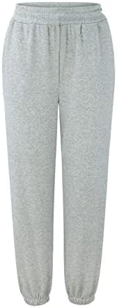 חותלות סוודר אתקיה לנשים פלוס מכנסי טרנינג תחתונים בגודל גודל רץ אימון מכנסיים במותניים גבוהות