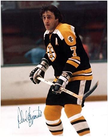 פיל אספוזיטו חתם על בוסטון ברוינס 8 x 10 צילום - 70578 - תמונות NHL עם חתימה