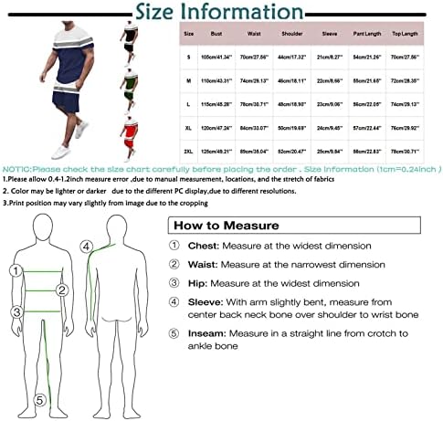 תלבושות של שני חלקים לגברים קיץ שרירים מזדמנים שרוול קצר חולצות טי ומכנסיים קלאסיים מכנסיים קצרים ספורט