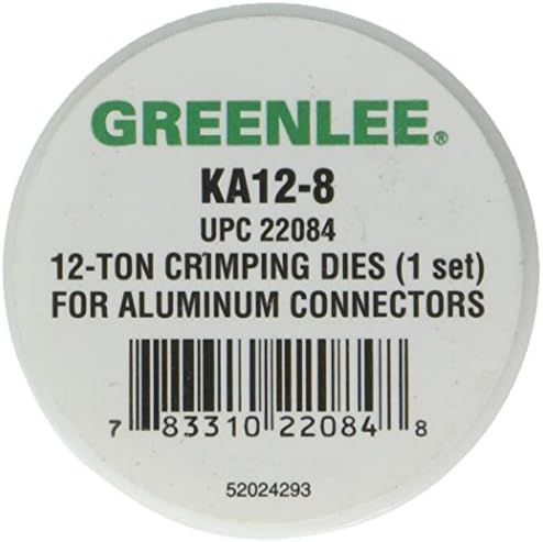 Greenlee Ka12-8 כלי Crimping Die