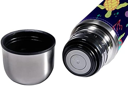 SDFSDFSD 17 גרם ואקום מבודד נירוסטה בקבוק מים ספורט ספורט ספל ספל ספל עור מקורי עטוף BPA בחינם, צבעי