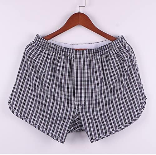 BMISEGM Mens Trunk תחתוני בגדי כותנה תחתוני כותנה כותנה רופפת מכנסיים קצרים מכנסיים בינוניים