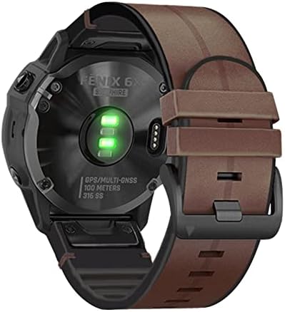 Soumix QuickFit Watch Strap עבור Garmin Fenix ​​7 7x 6 6x Pro 5x 5 Plus 3HR 935 945 S60 Silicone Silicone