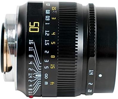 Ttartisan 50 ממ F1.4 מיקוד ידני מסגרת מלאה עבור Leica M-Mount M3 M6 M7 M8 M9 M9P M10 M240 שחור