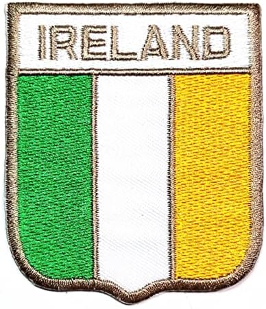 קליינפלוס 3 יחידות. 2.6 על 2.3 אינץ'. אירלנד דגל תיקון המדינה דגל רקום אפליקצית סמל אחיד צבאי