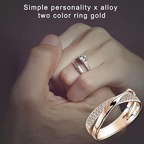 טבעת טיפול מגנטי טבעת יוגה יוגה משקל ירידה משקל טבעת בריאות תכשיטים למתנה ליום הולדת ליום האהבה, גודל 5-11,