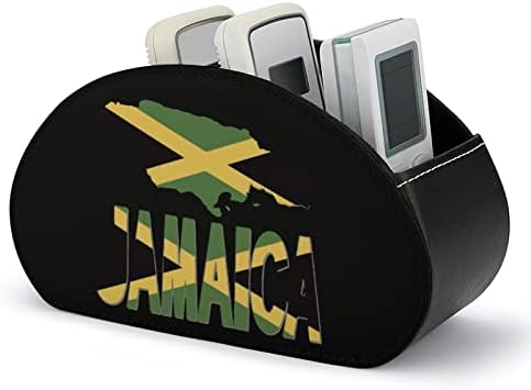 ג ' מייקה דגל מפת שלט רחוק מחזיק עור מארגן שולחן עבור ציוד משרדי מרחוק בקר