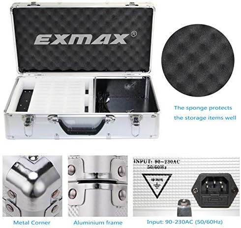 EXMAX EXD-C32 סגסוגת אלומיניום מטען מארז תיבת אחסון תיבת טעינה מארז תחנת טעינה עבור מערכת העברת