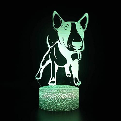 SZG מנורת שולחן הכלבים נוגעת ב LED Light Light Light Home Crainbow Horse Lanten Kinking Kinte