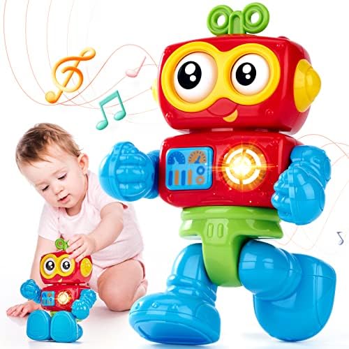 1 שנה ישן ילד מתנות-פעילות רובוט תינוק צעצועי 12-18 חודשים-מוסיקלי אור עד קול יציבה בסדר מנוע מיומנות