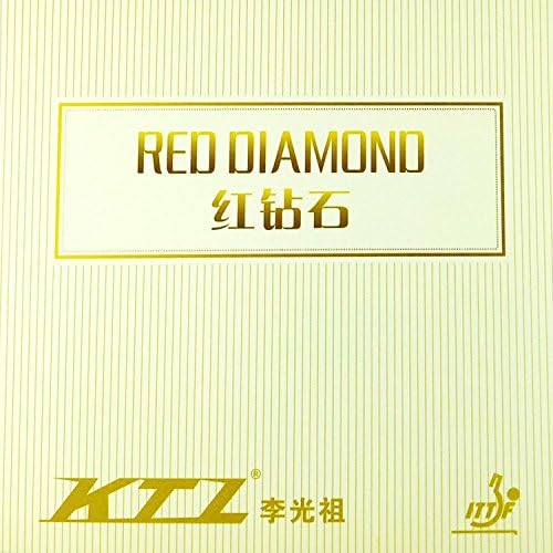 KTL Red Diamond Pro Pips אדום בגיליון גומי טניס שולחן