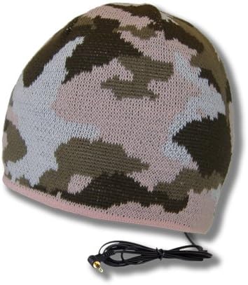 כובע אוזניות של חטיבה של חטיבה עם אוזניות מובנות נשלפות - צבע: התקפה ורודה