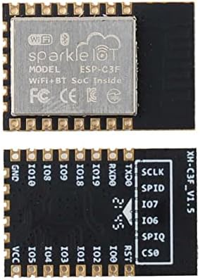 Sparkleiot ESP32-C3F WIFI מודול שן כחול מובנה 4MB SPI פלאש 3.3V 2.4G WIFI ליבה יחידה+BT5.0