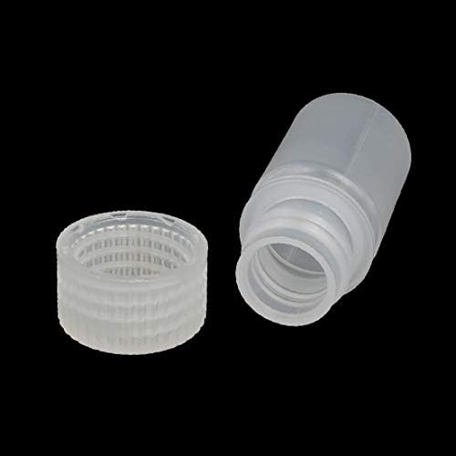 15 מ ל 14 מ מ קוטר עמ פלסטיק עגול בצורת בקבוק פה צר ברור 5 יחידות (15 מ ל 14 מ מ דימטרו עמ ' פלסטיקו